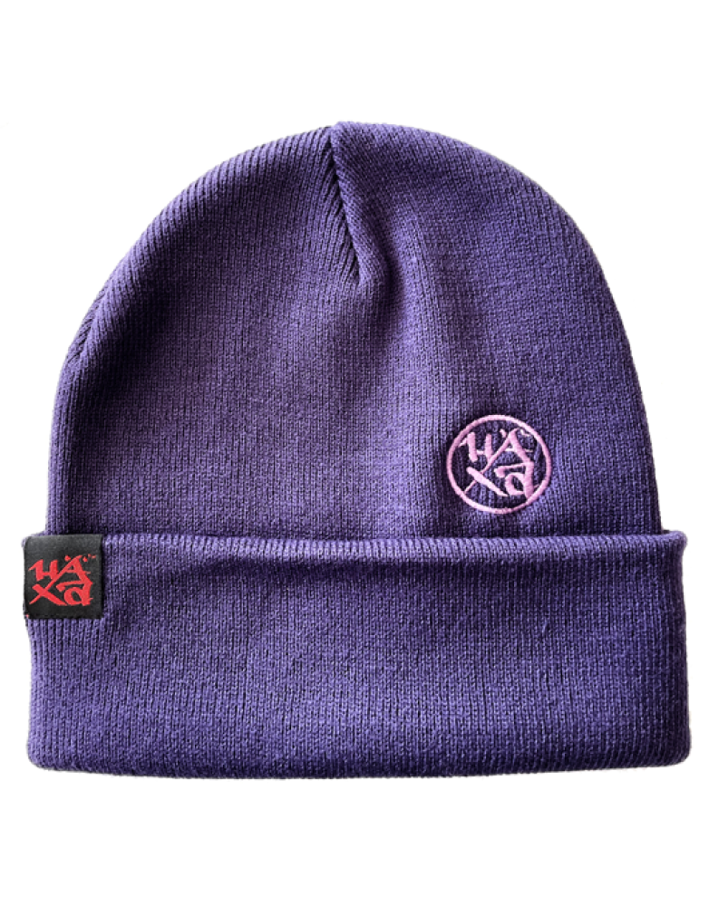 Beanie Logo Lila Flieder