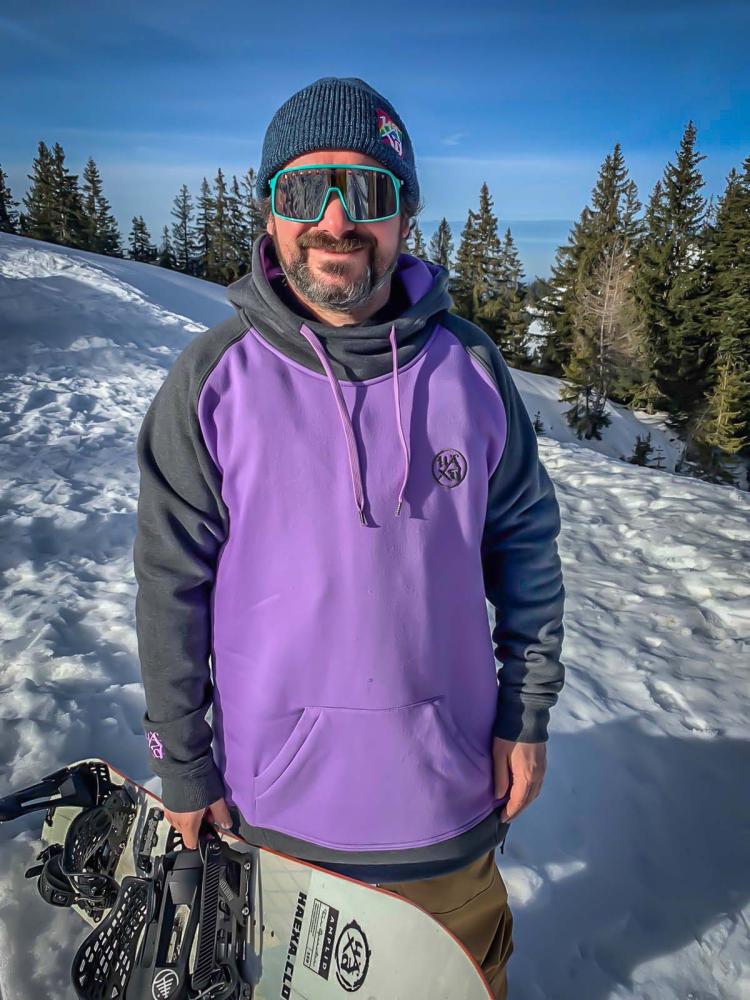 Hoody Retrospective lilac