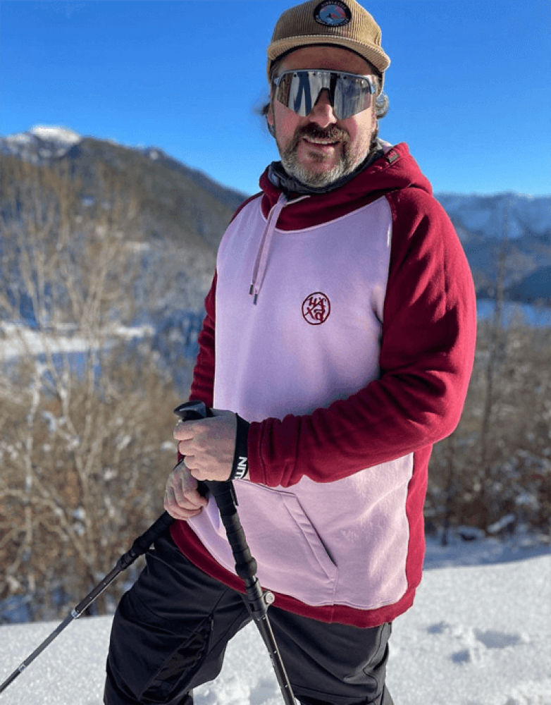 Hoody Retrospective rose