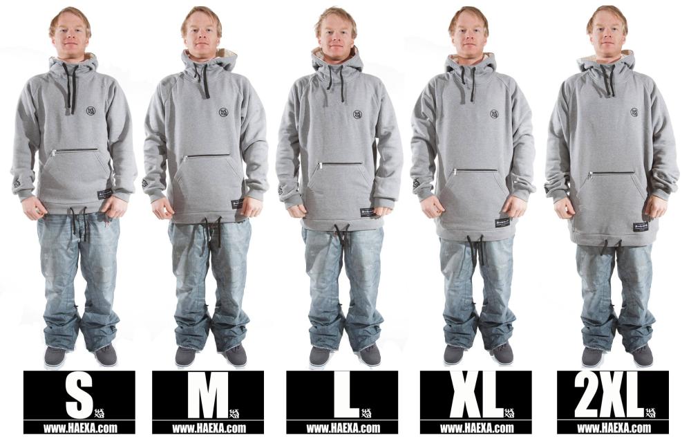 HÄXA Size Chart
