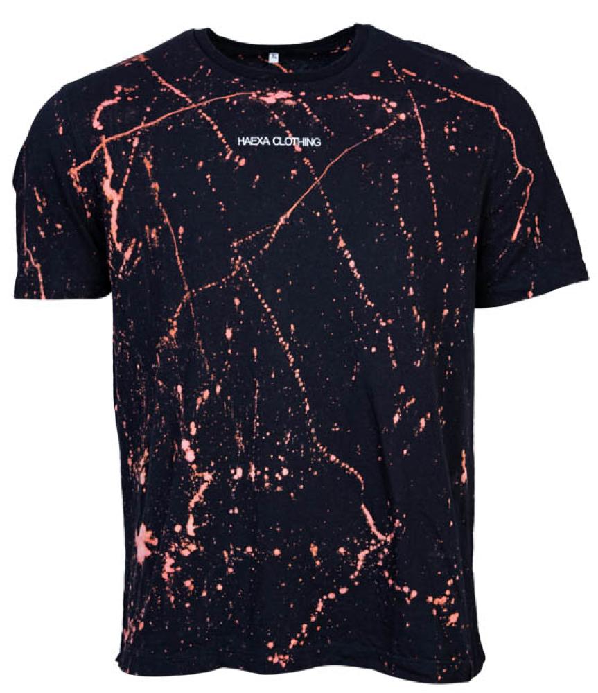 Tee 420 Palms Paint black Backprint
